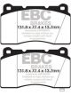 EBC 09+ For Hyundai Genesis Coupe 2.0 Turbo Brembo Yellowstuff Front