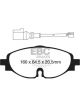 EBC 14+ For Audi A3 1.8 Turbo Yellowstuff Front Brake Pads