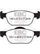 EBC Brakes Yellowstuff Performance Brake Pads