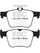 EBC 14+ For Audi S3 2.0 Turbo Yellowstuff Rear Brake Pads