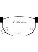 EBC 99-01 For Hyundai Elantra 2.0 Yellowstuff Rear Brake Pads