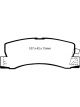 EBC 90-91 For Lexus ES250 2.5 Yellowstuff Rear Brake Pads