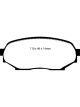 EBC 90-93 Geo Storm 1.6 Yellowstuff Front Brake Pads