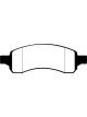 EBC 08+ For Chevrolet Traverse 3.6 Greenstuff Front Brake Pads