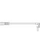 EBC 95-97 For Mercedes-Benz C36 AMG W202 3.6 Front Wear Leads