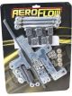 Aeroflow Series 4150 Dual Carburettor Blower Linkage Kit Chrome