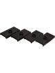 Energy Suspension Rear Leaf Spring Pad Set 62-80 MG MGB Black