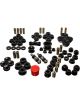 Energy Suspension Master Bushing Black Set For 90-93 Acura Integra Hyper-Flex