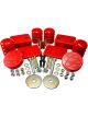 Energy Suspension 18-20 For Jeep Wrangler JL Red Front Bump Stop Set S