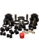 Energy Suspension Master Bushing Black Set For 04 Pontiac GTO Hyper-Flex