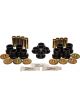 Energy Suspension Front Control Arm Bushing Black Set For 92-02 Dodge Viper