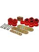 Energy Suspension Cab Mount Set Stud Cab Red