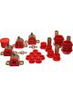 Energy Suspension Master Bushing Red Set For 00-05 Toyota Celica Hyper-Flex