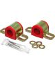 Energy Suspension Sway Bar Red Bushing Set Universal 21mm Non-Greaseable
