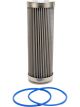 Fuelab 40 Micron Stainless Steel Replacement Element 6in w/2 O-Rings & I