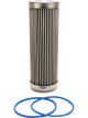 Fuelab 100 Micron Stainless Steel Replacement Element 6in w/2 O-Rings &