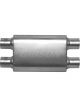 Gibson MWA SuperFlow Dual/Dual Oval Muffler 4x9x14in/3in Inlet/3in Outl