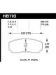 Hawk HPS 5.0 AP Racing w/ 0.654 Thickness Performance Street Brake