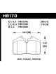 Hawk 91-96 For Porsche 911 HPS 5.0 Performance Street Rear Brake P