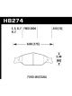 Hawk 1999-2004 For Ford Mustang Base 3.8 HPS 5.0 Front Brake Pads