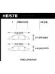 Hawk LTS Street Brake Pads