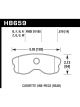 Hawk 06-13 For Chevrolet Corvette Z06 DTC-30 Race Rear Brake Pads