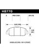 Hawk 13-17 For Honda Accord HPS 5.0 Front Brake Pads