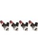 Injector Dynamics ID1050X Injectors 11mm Red Adaptors S2K Low