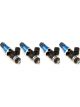 Injector Dynamics ID1050X Injectors 11mm Blue Adaptor Tops Dens