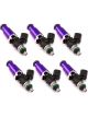 Injector Dynamics ID1050X Injectors 14mm Purple Adaptor Top..