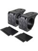 KC Hilites Universal Tube Clamp Light Mount Bracket Set 1.75