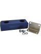Aeroflow Billet Log Type Fuel Block -10AN Blue