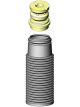KYB Shocks & Struts Strut Boots Rear For BMW 320 Series 1977-83 VOLKSWAG