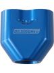Aeroflow Billet 3 Port Y-Block - 2 x -8, 1 x -10 ORB Port Blue