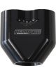 Aeroflow Billet 3 Port Y-Block - 2 x -8, 1 x -10 ORB Port Black