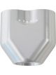 Aeroflow Billet 3 Port Y-Block - 2 x -8, 1 x -10 ORB Ports Silver