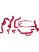 Mishimoto 95-98 For Volkswagen Golf VR6 Red Silicone Hose Kit