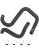 Mishimoto 2012+ For Jeep Wrangler 6cyl Matte Black Silicone H