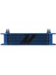 Mishimoto Universal 10 Row Oil Cooler Blue