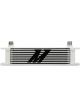 Mishimoto Universal 10 Row Oil Cooler White