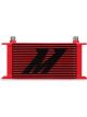 Mishimoto Universal 19 Row Oil Cooler Red