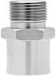 Mishimoto Stainless Steel Sandwich Plate Adapter, M22