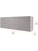 Mishimoto Universal Air-to-Air Intercooler Core 24in / 12in / 4in