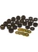 Prothane 87-96 For Jeep Wrangler Body Mount Black