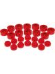 Prothane 63-91 For Jeep Wagoneer Body Mount Red