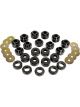 Prothane 97+ For Jeep TJ Body Mount Kit Black