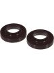 Prothane For Jeep TJ Front Coil Spring Isolator Black