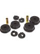 Prothane 95-99 For Mitsubishi Eclipse 4 Mount Kit Black