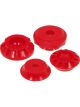 Prothane 85 & Earlier VW Golf 2 Rear Shock Tower Bushings Red