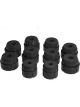 Prothane Body Mount Bushing Kit For 1980 - 1996 Ford Bronco 4WD Black